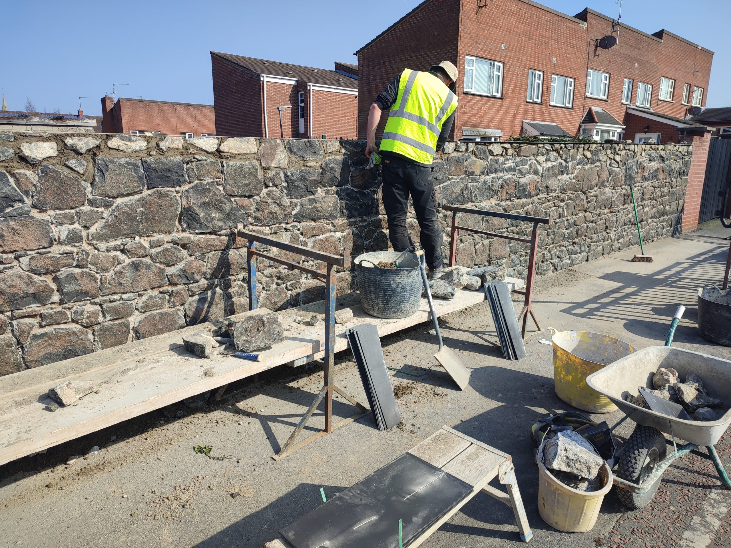 Repair and Restoration of the Shankill Street Wall