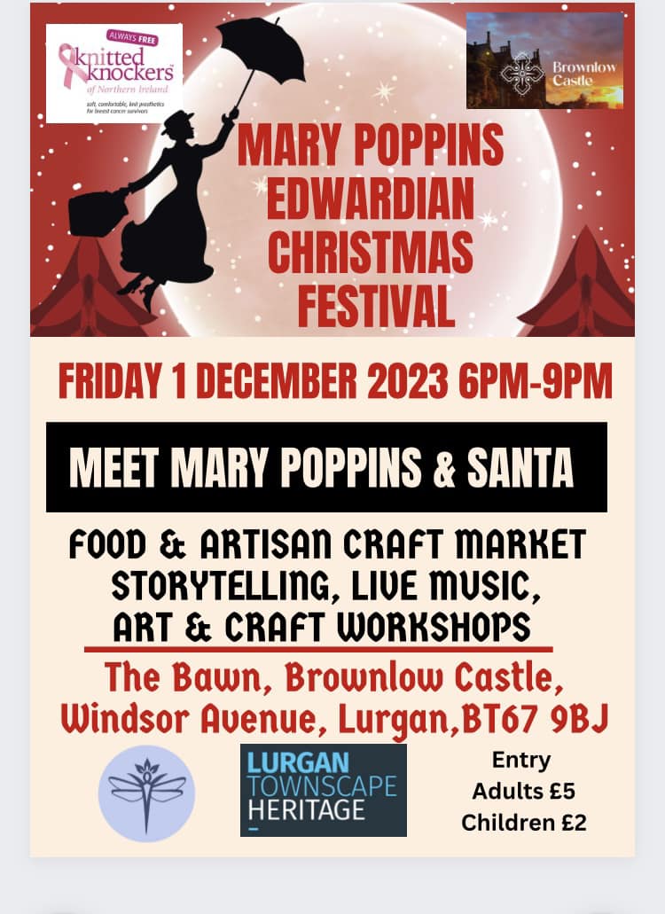 Friday 1 December 2023: Mary Poppins Edwardian Christmas Festival