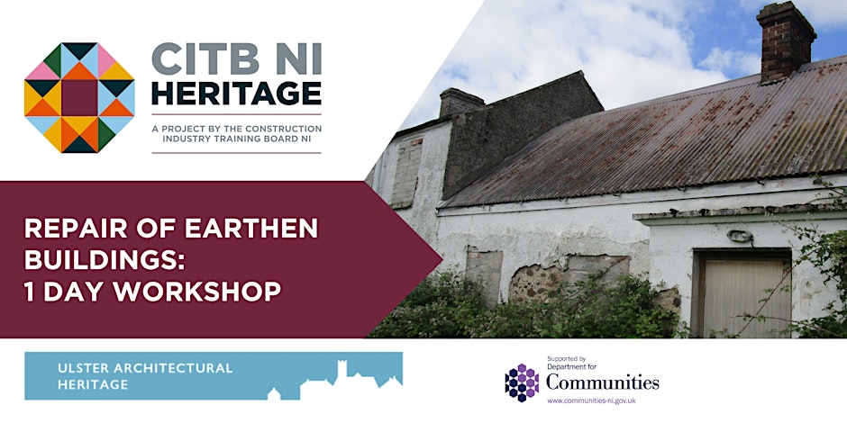 Monday 2 & Tuesday 3 March 2026: Repair of Earthen Buildings workshops